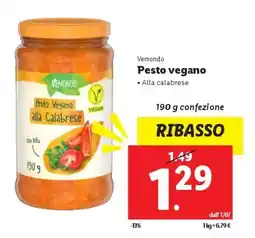Lidl Vemondo Pesto vegano offerta
