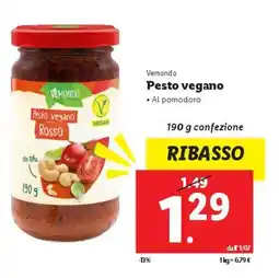 Lidl Vemondo Pesto vegano offerta