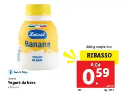 Lidl Latteria Yogurt da bere offerta