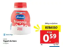 Lidl Latteria Yogurt da bere offerta