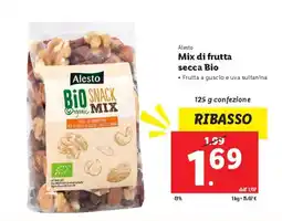 Lidl Alesto Mix di frutta secca Bio offerta