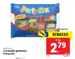 Lidl Sweet Corner Caramelle gommose Party mix offerta