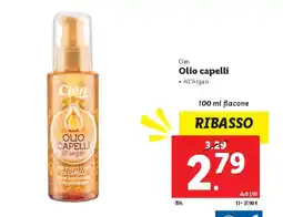 Lidl Cien Olio capelli offerta