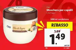 Lidl Cien Maschera per capelli offerta