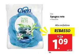 Lidl Cien Spugna rete offerta