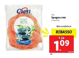 Lidl Cien Spugna rete offerta