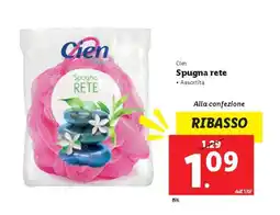 Lidl Cien Spugna rete offerta