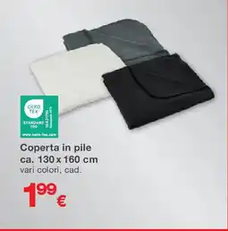 KiK Coperta in pile ca. 130 x 160 cm offerta