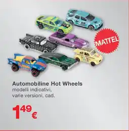 KiK Automobiline Hot Wheels offerta