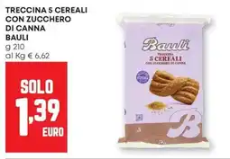 Pam Treccina 5 cereali con zucchero di canna BAULI offerta