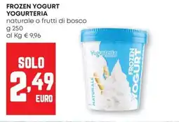 Pam Frozen yogurt YOGURTERIA offerta