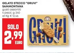 Pam Gelato stecco "gruvi" SAMMONTANA offerta