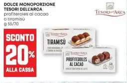Pam Dolce monoporzione TESORI DELL'ARCA offerta