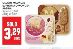 Pam Gelato magnum euphoria o wonder ALGIDA offerta