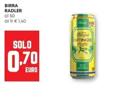 Pam Birra RADLER offerta
