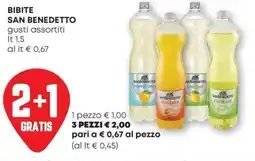 Pam Bibite SAN BENEDETTO offerta