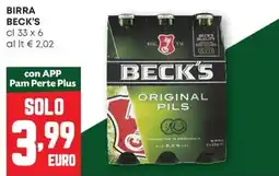 Pam Birra BECK'S offerta