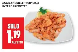 Pam Mazzancolle tropicali intere precotte offerta