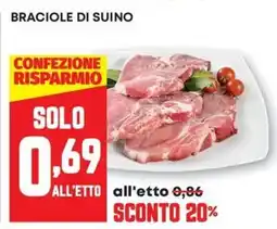 Pam Braciole di suino offerta