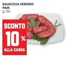 Pam Salsiccia verzino PAM offerta