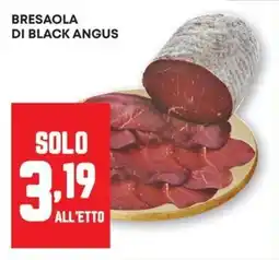 Pam Bresaola di black angus offerta