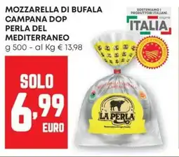 Pam Mozzarella di bufala campana dop perla del mediterraneo offerta
