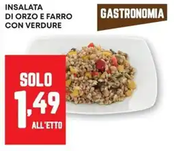 Pam Insalata di orzo e farro con verdure offerta