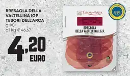 Pam Bresaola della valtellina igp TESORI DELL'ARCA offerta