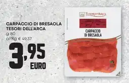 Pam Carpaccio di bresaola TESORI DELL'ARCA offerta