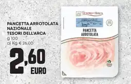 Pam Pancetta arrotolata nazionale TESORI DELL'ARCA offerta