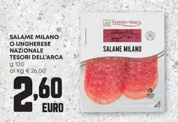 Pam Salame milano o ungherese nazionale TESORI DELL'ARCA offerta