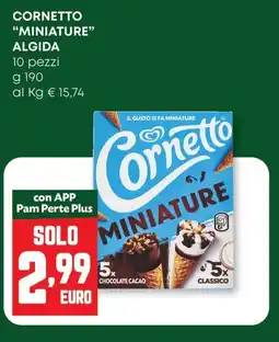 Pam Cornetto "miniature" ALGIDA offerta