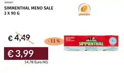 Prezzemolo e Vitale Simmenthal meno sale offerta