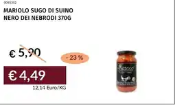 Prezzemolo e Vitale Mariolo sugo di suino nero dei nebrodi offerta