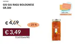 Prezzemolo e Vitale Giu giu ragu bolognese offerta