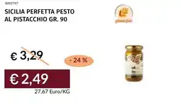 Prezzemolo e Vitale Sicilia perfetta pesto al pistacchio offerta