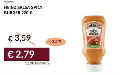 Prezzemolo e Vitale Heinz salsa spicy burger offerta