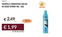 Prezzemolo e Vitale Fratelli mantova salsa di soia spray offerta
