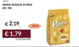 Prezzemolo e Vitale Pavesi sfoglie di mais offerta