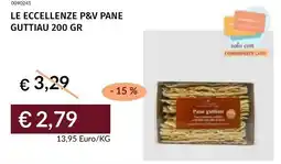 Prezzemolo e Vitale Le eccellenze p&v pane guttiau offerta