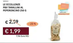 Prezzemolo e Vitale Le eccellenze p&v tarallini al peperoncino offerta