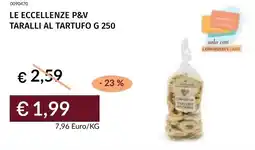 Prezzemolo e Vitale Le eccellenze p&v taralli al tartufo offerta