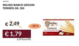 Prezzemolo e Vitale Mulino bianco grissini torinesi offerta