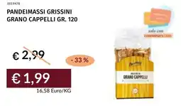 Prezzemolo e Vitale Pandeimassi grissini grano cappelli offerta