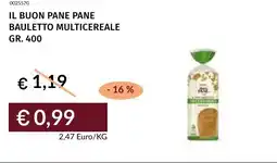 Prezzemolo e Vitale Il buon pane pane bauletto multicereale offerta