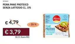 Prezzemolo e Vitale Pema pane proteico senza lattosio offerta