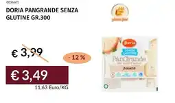 Prezzemolo e Vitale Doria pangrande senza glutine offerta