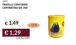 Prezzemolo e Vitale Fratelli contorno caponatina offerta