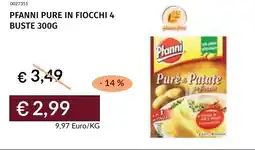 Prezzemolo e Vitale Pfanni pure in fiocchi 4 buste offerta
