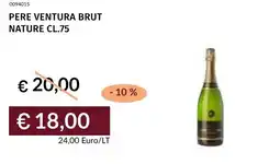 Prezzemolo e Vitale Pere ventura brut nature offerta